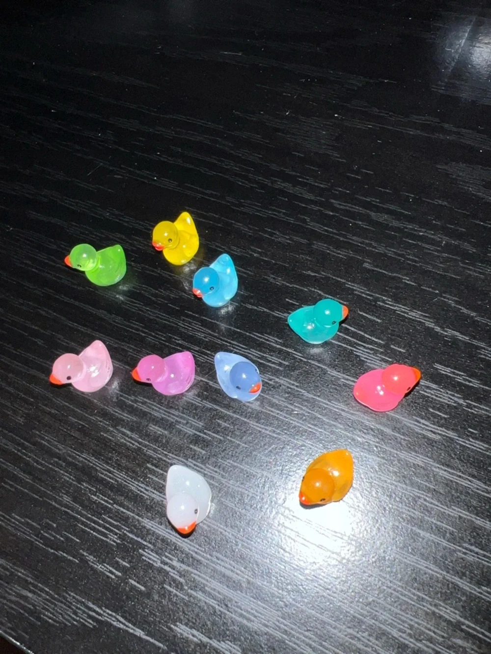 Assorted Mini Acrylic Ducks - Bright Multi-Color - Picture 4 of 9